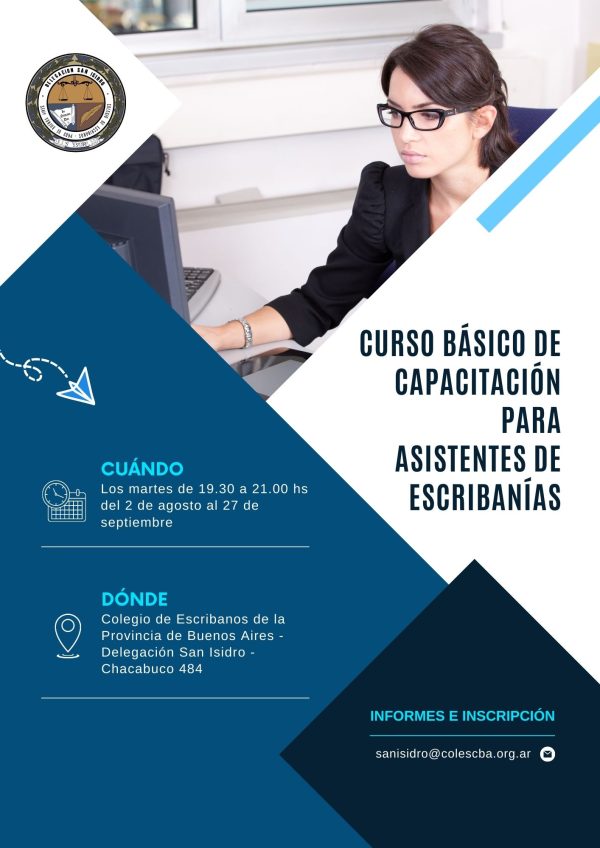 Asistente de Escribanía - Colegio de Escribanos